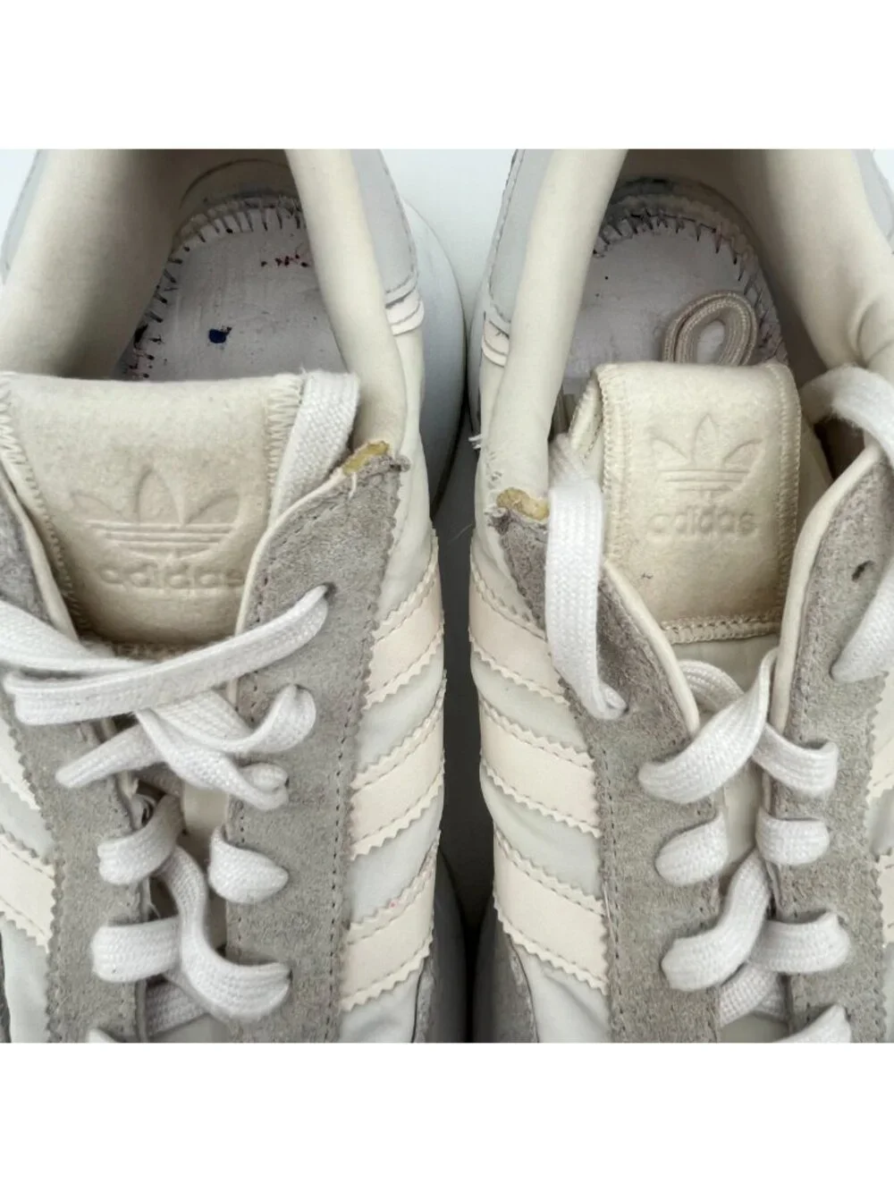 Adidas Retropy F2 Mens Size 9.5 Chalk White Gray Athletic Running Shoes Sneakers_7
